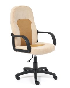 Кресло бежевый/бронза (флок/ткань) Tetchair