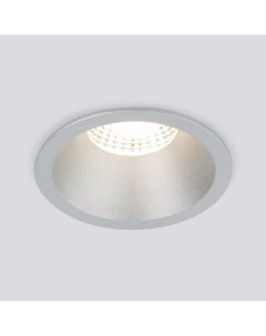 Встраиваемый светильник светодиодный 15266 LED 7W 4200K серебро Elektrostandard
