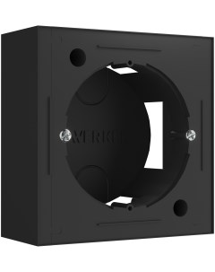 Коробка для накладного монтажа черный a053528 Werkel