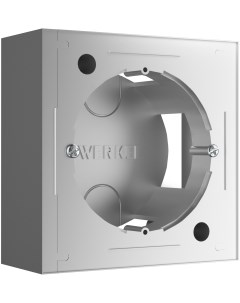 Коробка для накладного монтажа серебряный a053527 Werkel