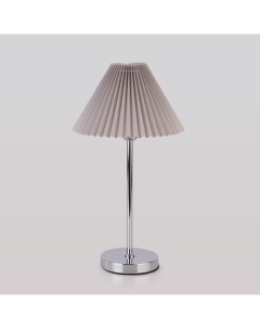 Настольная лампа 01132 1 Peony хром серый Eurosvet