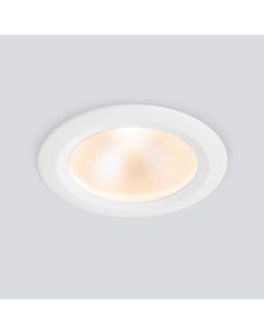 Встраиваемый светодиодный влагозащищенный светильник 35128 U белый Light LED 3003 Elektrostandard