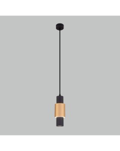 Подвесной светильник светодиодный 50204 1 Bento LED черный золото Eurosvet