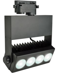 Трековый светильник трехфазный 220V светодиодный ULB S41R 35W NW BLACK Uniel