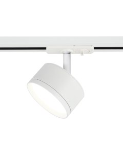 Трековый светильник однофазный TR48 WH под лампу матовый белый Б0054158 GX53 Era