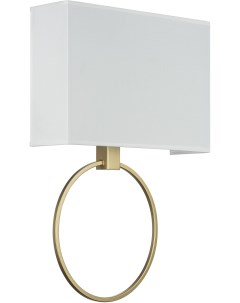 Настенный светильник прямоугольный металлический  кольцо Lightstar