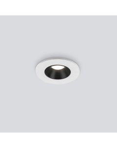 Точечный светильник 25025 LED Kary 3W 4200K WH BK белый черный Elektrostandard