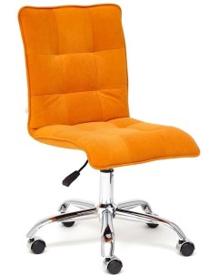 Кресло оранжевый флок Tetchair