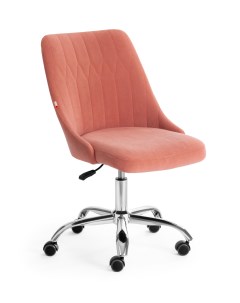 Кресло розовый флок Tetchair