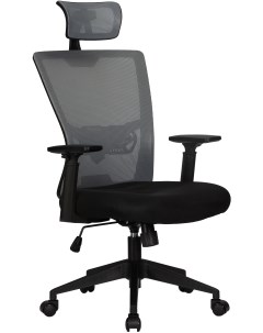 Офисное кресло для персонала NIXON чёрный серая сетка 121B LMR NIXON цвет чёрный сетка Dobrin