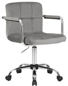 Офисное кресло для персонала серый велюр MJ9 75 9400 LM TERRY TERRY цвет сиденья серый MJ9 75 основа Dobrin