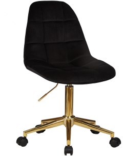 Офисное кресло для персонала чёрный велюр MJ9 101 9800 Gold LM DIANA DIANA цвет чёрный MJ9 101 Dobrin