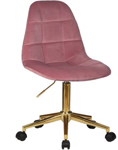 Офисное кресло для персонала розовый велюр MJ9 32 9800 Gold LM DIANA DIANA цвет розовый MJ9 32 Dobrin