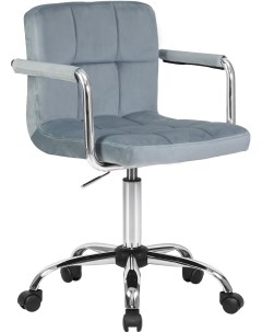 Офисное кресло для персонала пудрово голубой велюр MJ9 74 9400 LM TERRY TERRY цвет сиденья пудрово г Dobrin