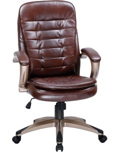 Офисное кресло для руководителей DONALD коричневый 106B LMR DONALD цвет коричневый Dobrin