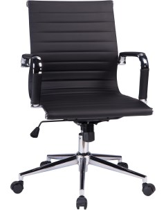 Офисное кресло для руководителей чёрный 118B LMR CLAYTON CLAYTON цвет чёрный Dobrin