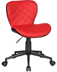 Офисное кресло для персонала красно чёрный Dobrin