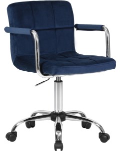 Офисное кресло для персонала синий велюр MJ9 117 9400 LM TERRY TERRY цвет сиденья синий MJ9 117 осно Dobrin
