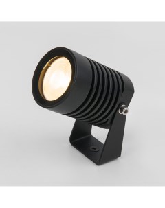 Грунтовый светильник черный Landscape 043 FL LED Elektrostandard