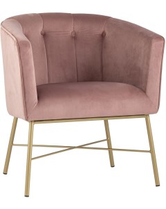 Кресло велюр розовый Stool group