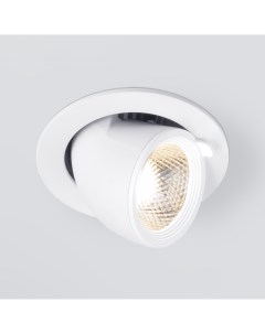 Встраиваемый светильник светодиодный 9918 LED 9W 4200K белый Elektrostandard