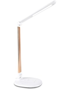 Офисная настольная лампа диммируемая светодиодная с регулировкой цветовой температуры и беспроводным Ambrella