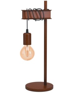 Интерьерная настольная лампа с выключателем 4 Townshend 43525 Eglo