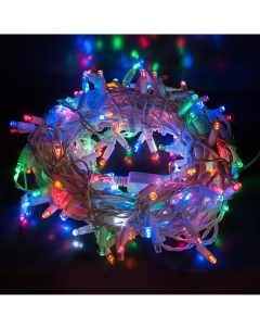 Гирлянда светодиодная led нить IP65 400-102 мульти Eurosvet