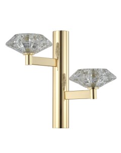 Бра REBECA AP2 GOLD Crystal lux