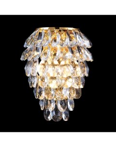 Настенный светильник хрустальный CHARME AP3 GOLD TRANSPARENT Crystal lux