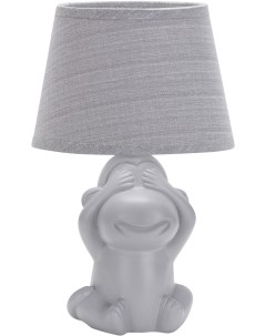 Интерьерная настольная лампа 10176 T Grey Escada