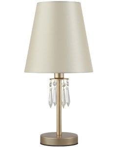 Интерьерная настольная лампа RENATA LG1 GOLD Crystal lux