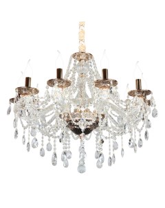 Подвесная люстра  подсвечник с подвесками Omnilux