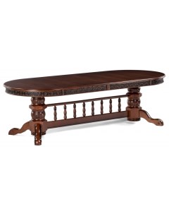 Деревянный стол Кассиль орех с коричневой патиной 450829 Woodville