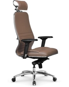 Офисное кресло Samurai KL 3 04 MPES Светло коричневый цвет Метта