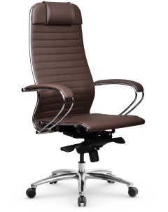 Офисное кресло Samurai K 1 04 MPES Темно коричневый цвет Метта