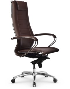 Офисное кресло Samurai Lux 2 MPES Темно коричневый цвет Метта