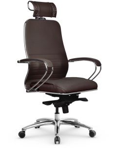 Офисное кресло Samurai KL 2 04 MPES Темно коричневый цвет Метта