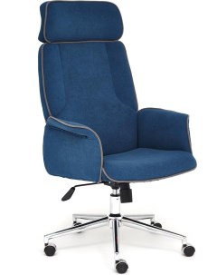 Кресло синий (флок) Tetchair