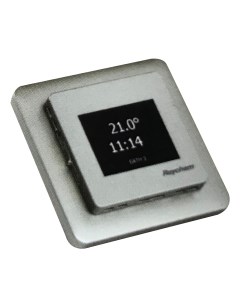 Передняя панель терморегулятора серебристого цвета R SENZ ACC METALFRONT Комплектующие RaTSenz2 Raychem