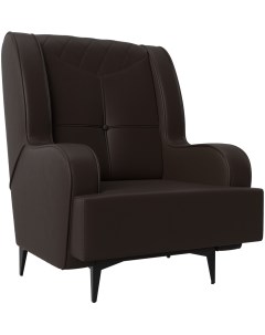 Кресло Неаполь экокожа коричневая 111974 Лига диванов