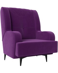 Кресло Неаполь микровельвет фиолетовый 111967 Лига диванов