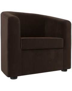 Кресло Норден микровельвет коричневый 109057 Лига диванов