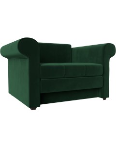 Кресло кровать Берли велюр зеленый 101277 Лига диванов