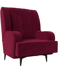 Кресло Неаполь микровельвет бордовый 111961 Лига диванов