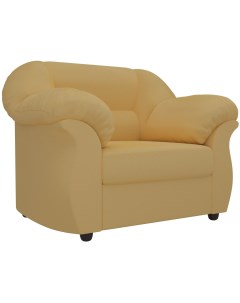 Кресло Карнелла микровельвет желтый 105839 Лига диванов