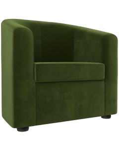 Кресло Норден микровельвет зеленый 109055 Лига диванов