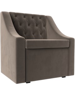 Кресло Мерлин велюр коричневый 109770 Лига диванов