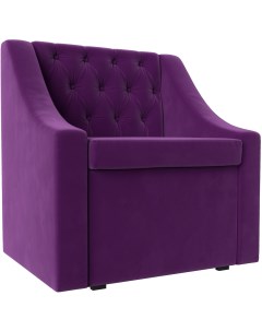 Кресло Мерлин микровельвет фиолетовый 100465 Лига диванов