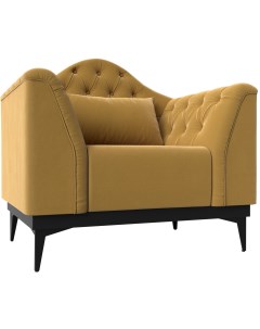 Кресло Флорида микровельвет желтый 112297 Лига диванов